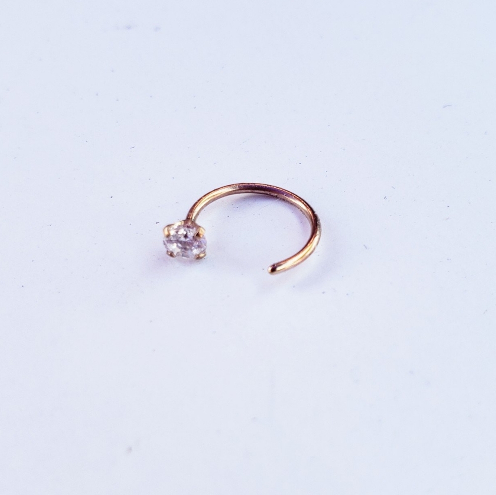 18g nose hoop nose ring piercing nose stud